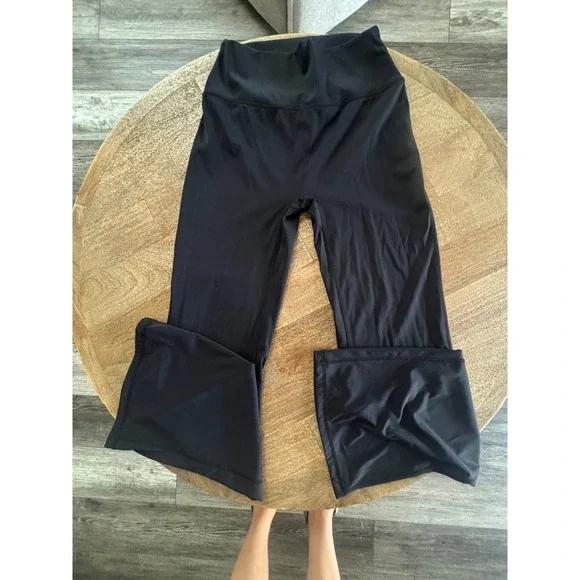 Anna-Kaci for Target High Waist Flare Leg Yoga Pants size SMALL (black) - Picture 5 of 11